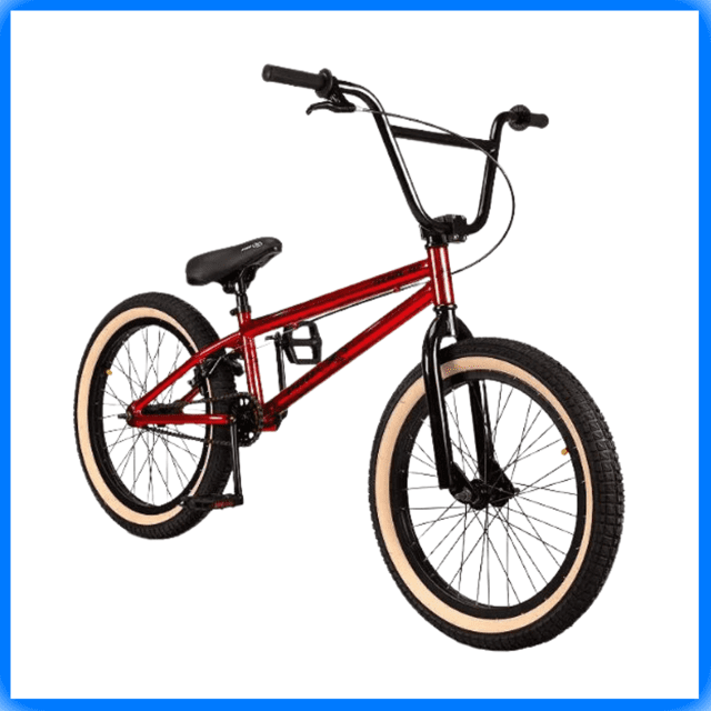 Bicicleta Bmx Pro X Serie 10 A20 em Aço Vermelho