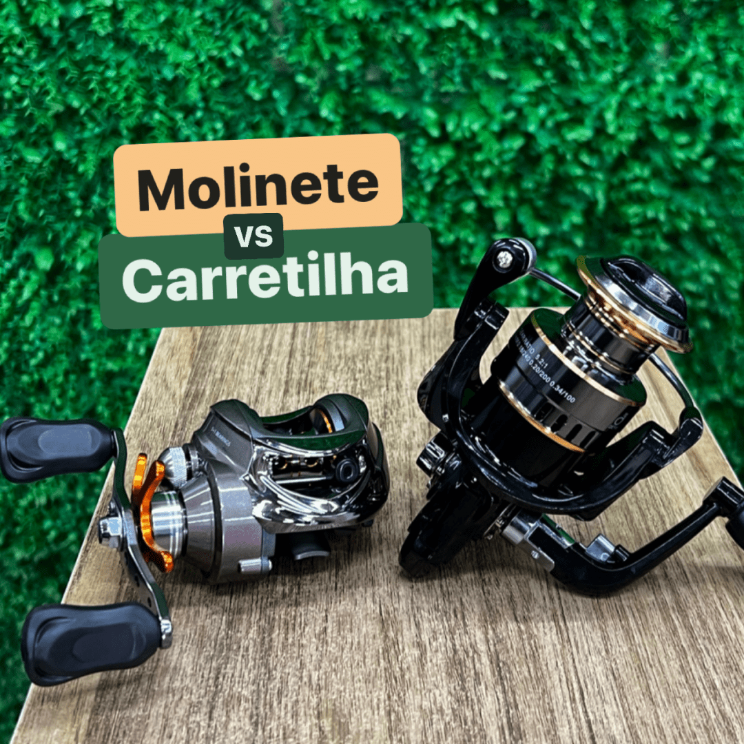 Carretilha e Molinete: qual é melhor? Quais as diferenças? Descubra ...