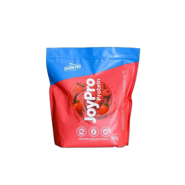 Whey JoyPro REFIL 900g Iogurte Morango com Framboesa Shark Pro | Jow ...