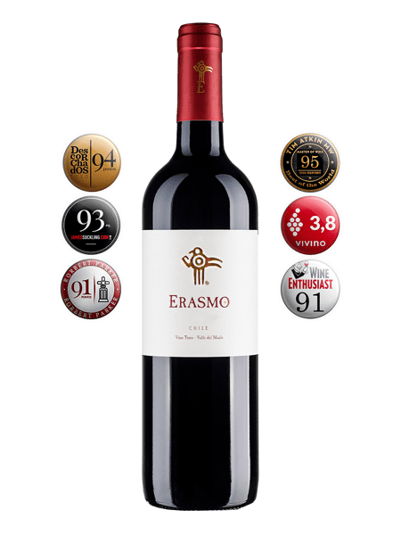 Vinho Chileno Erasmo Blend Tinto 2011 750ml