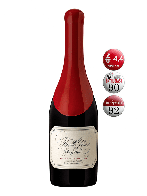 Vinho Americano Belle Glos Clark & Telephone Pinot Noir 2020 750ml