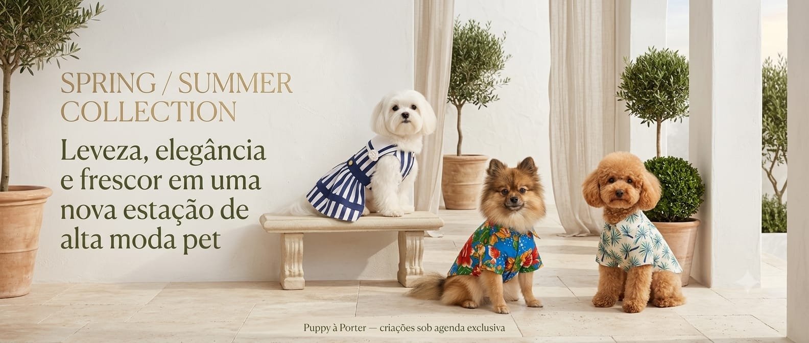 Puppy à Porter - Moda Pet | Carinho e Conforto para o seu Pet