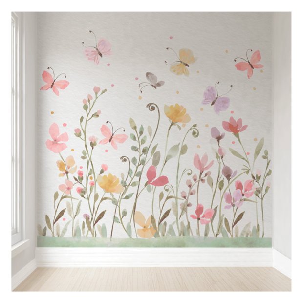 adesivo-de-parede-infantil-menina-borboletas-jardim-vr465-quarto-de-bebe