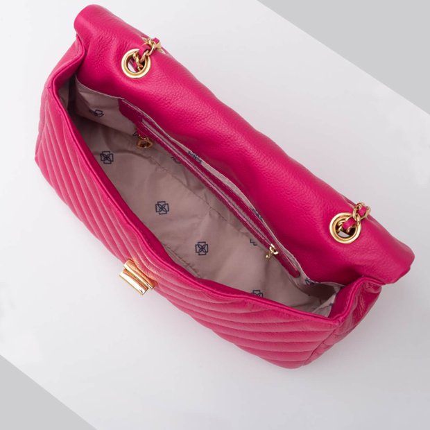 chanel pink satin bolsa