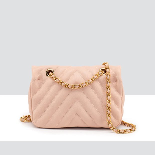 chanel peach bolsa