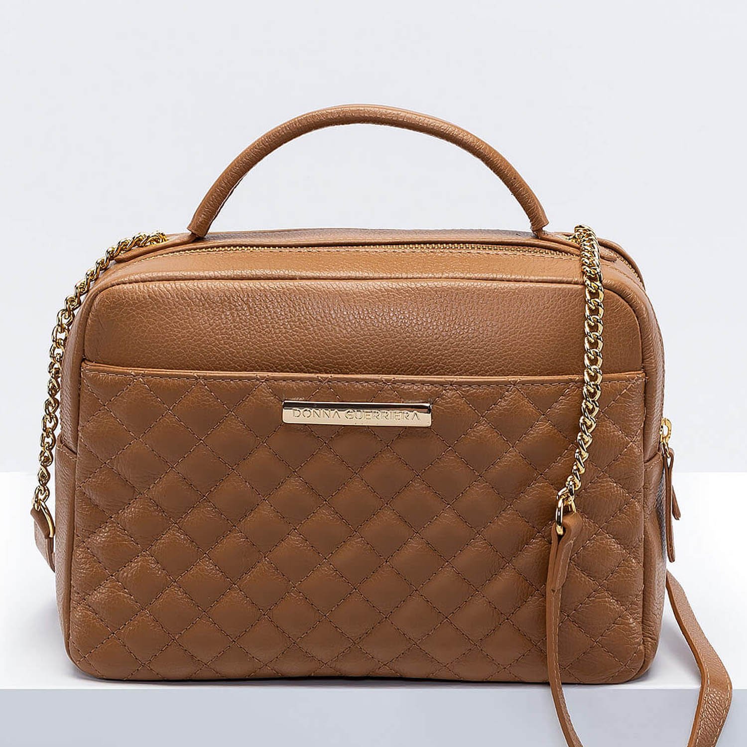 brown leather luggage bolsa