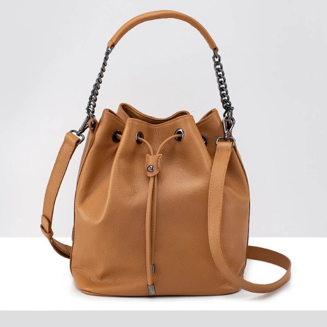 long drawstring bolsa