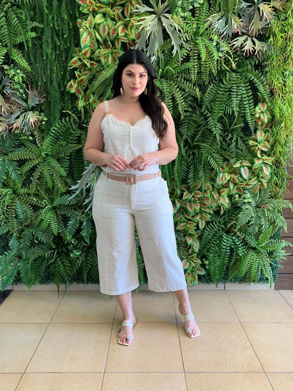 Calça pantacourt online tamanho ideal