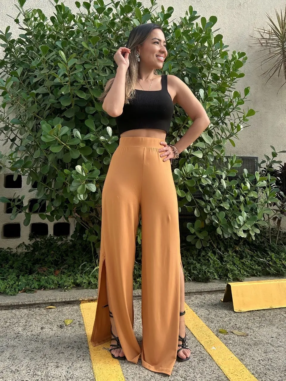 Viscolycra Calça Estampada Feminina 2019 Camisa Calça Viscolycra