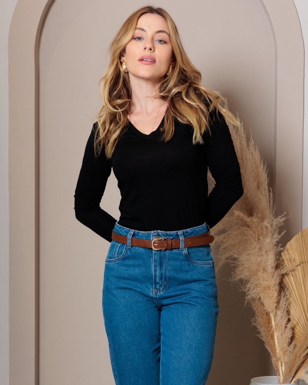 Blusa De Frio Feminina Blusa Tricot Blusa De Frio Fofa Blusa De