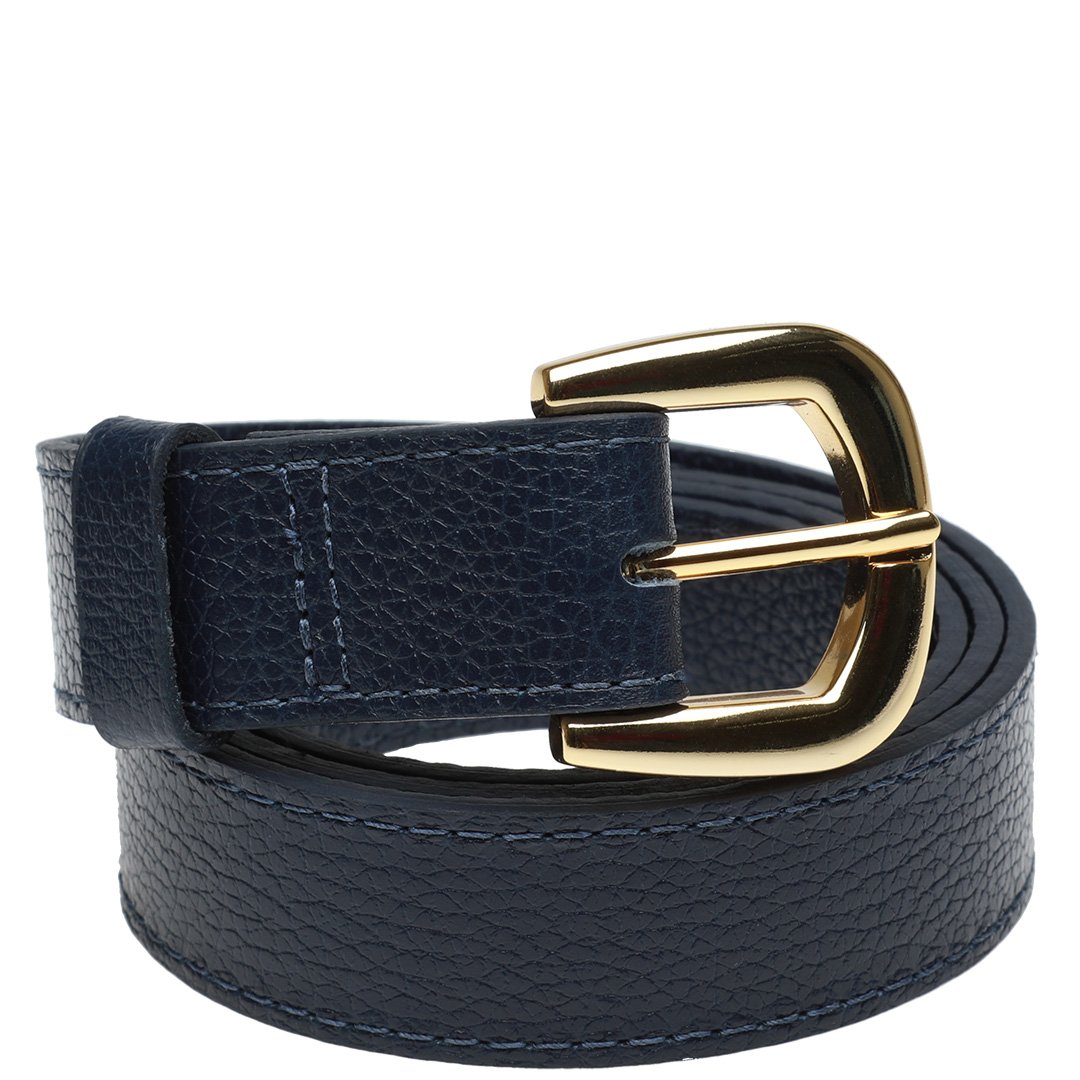 Cinto Couro Navy | Tabita