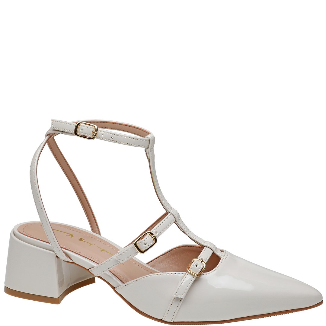 slingback off white