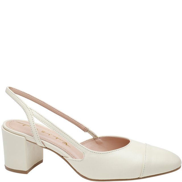 Papero Slingback - White