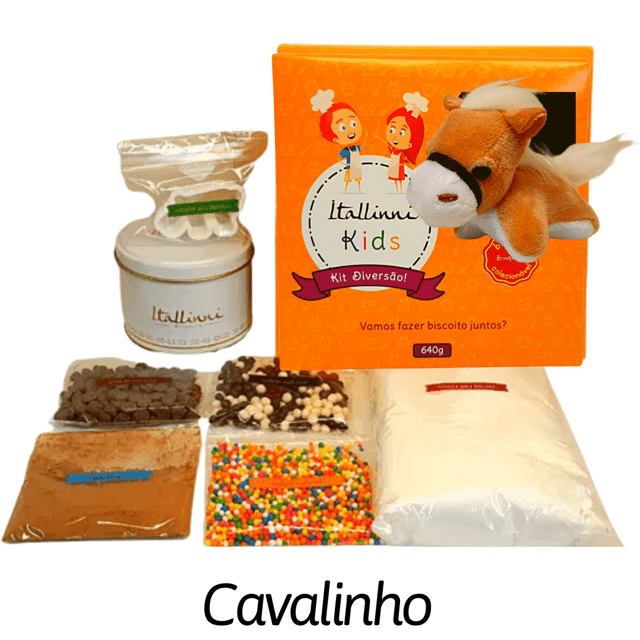 KIT Diversão - faça biscoitos em casa - COM BRINQUEDO COLECIONÁVEL - Coleção ANIMAIS DA FAZENDA