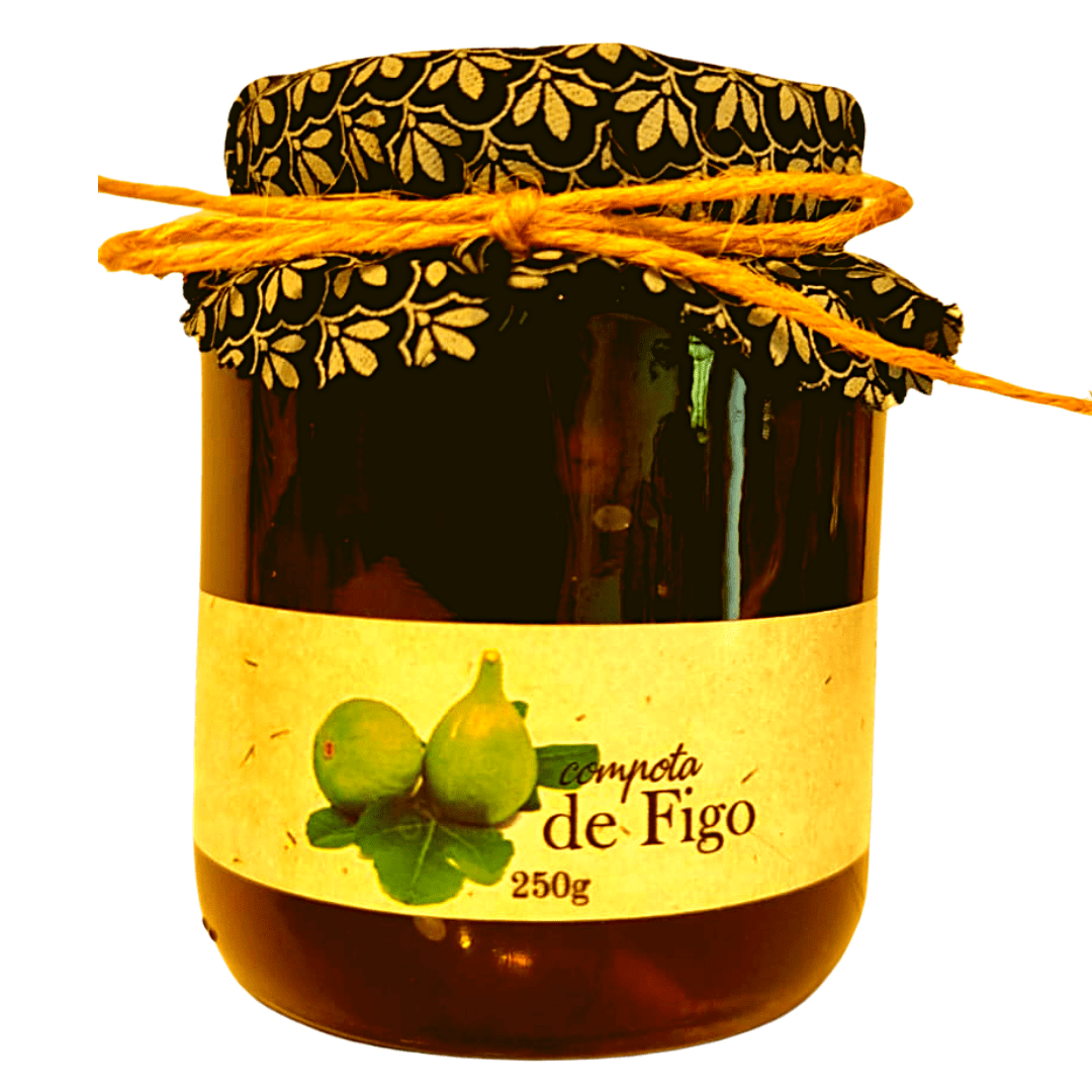 Kit 3 Doce De Figo Figada Chimia Artesanal Serra Gaúcha 320g