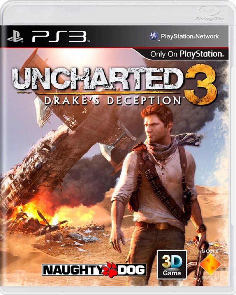 Uncharted 3: Drake's Deception - PS3 (SEMI-NOVO)