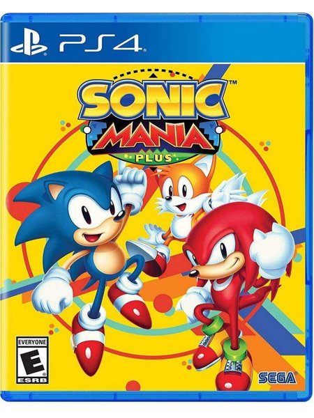 Sonic Mania Plus Logo Yellow Mousepad – Sega Shop