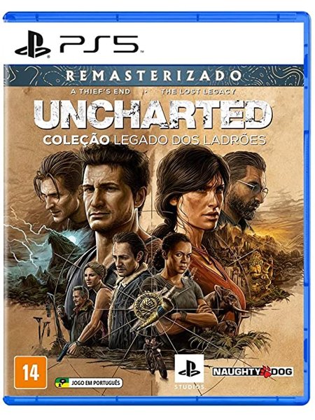 Uncharted 4: A Thiefs End para PS4 - Naughty Dog - Jogos de Ação