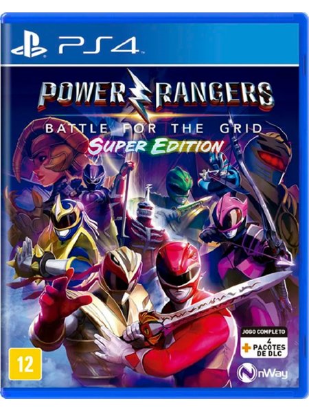 Power Rangers: Battle for The Grid (Super Edition) - PS4 (SEMI-NOVO)