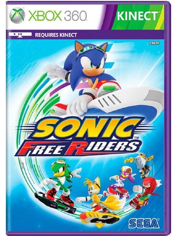 Sonic Free Riders - Xbox 360 (SEMI-NOVO)