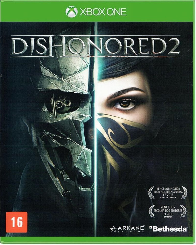 JOGO DISHONORED 2 - XBOX ONE