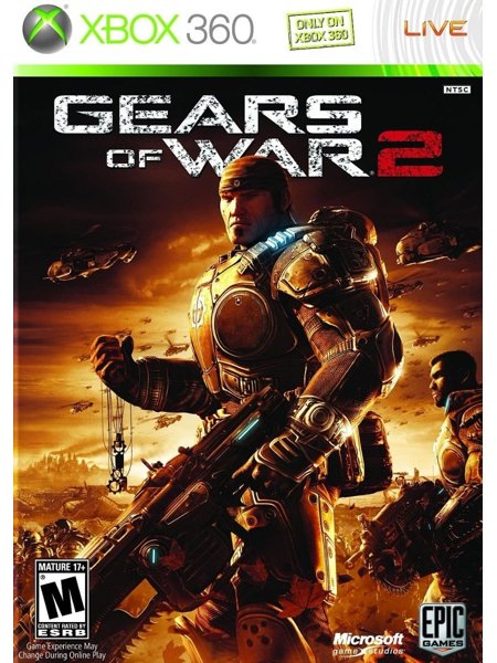 JOGO GEARS OF WAR 2 XBOX 360 (USADO)