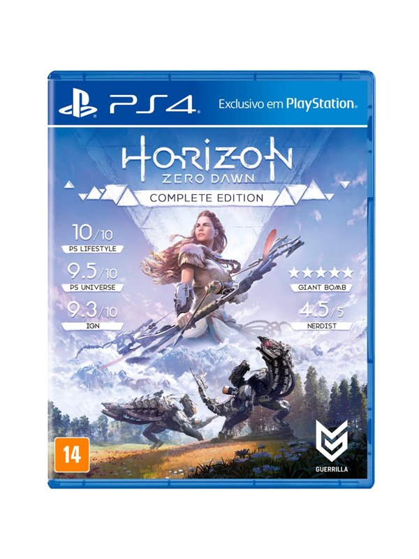 Horizon Zero Dawn Complete Edition Ps4 Físico Lacrado