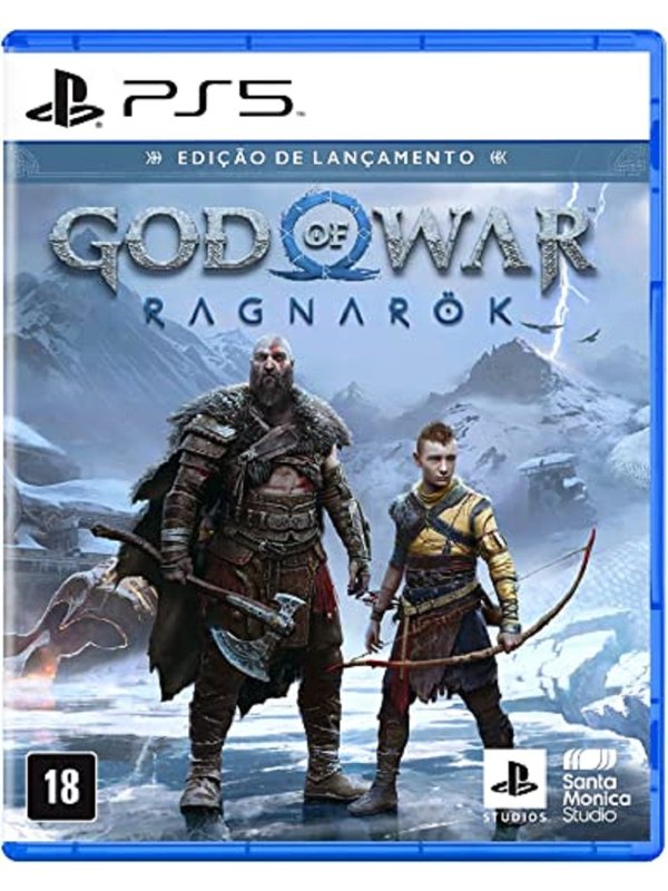 God of War Ragnarök para PS5 Edição de Lançamento - Branco