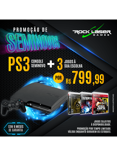 Playstation 3 em promoção | Comprar no Submarino