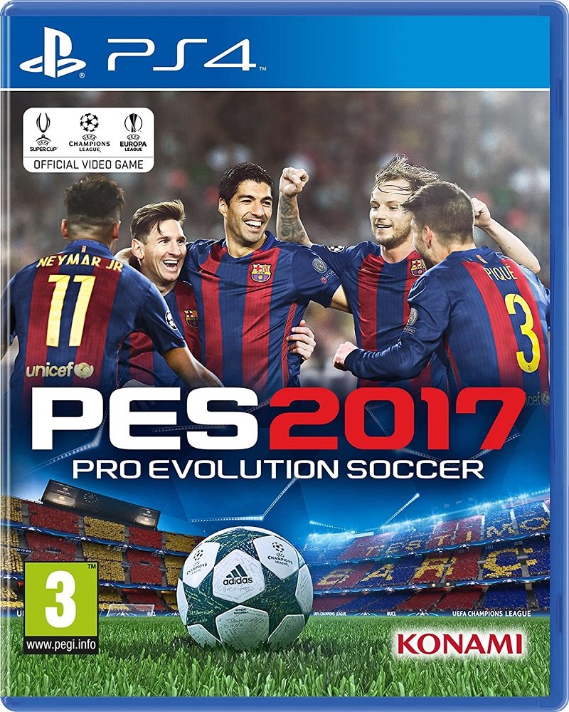 Pro Evolution Soccer 2017 (PES 17) - PS4 (SEMI-NOVO)