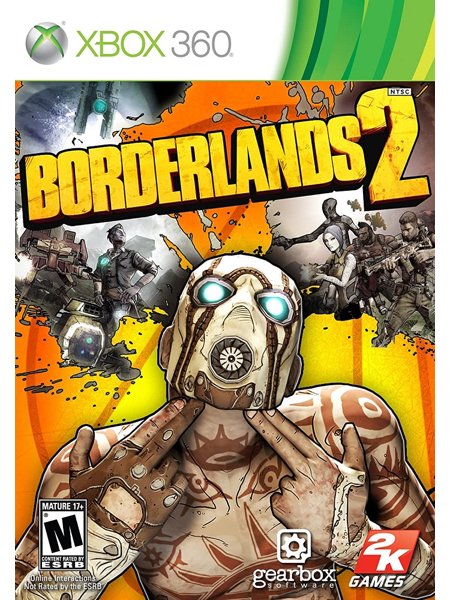 Borderlands 2 - Xbox 360 (SEMI-NOVO)
