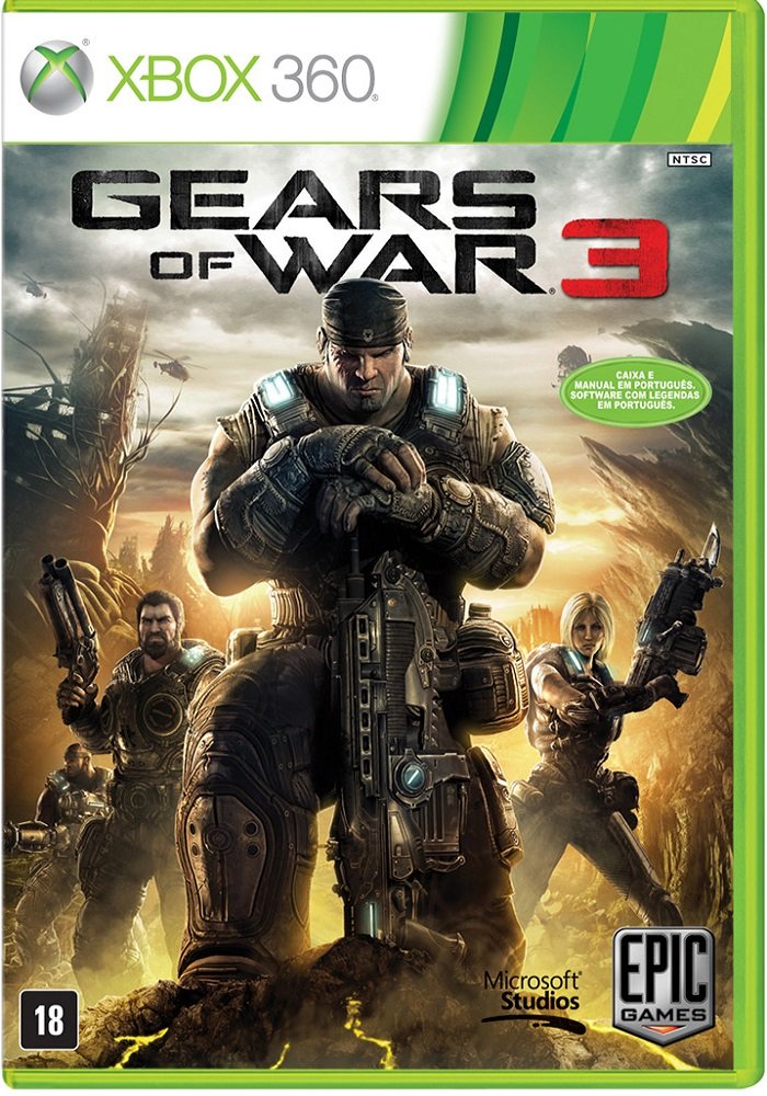 Gears of War 3 - Xbox 360 (SEMI-NOVO)