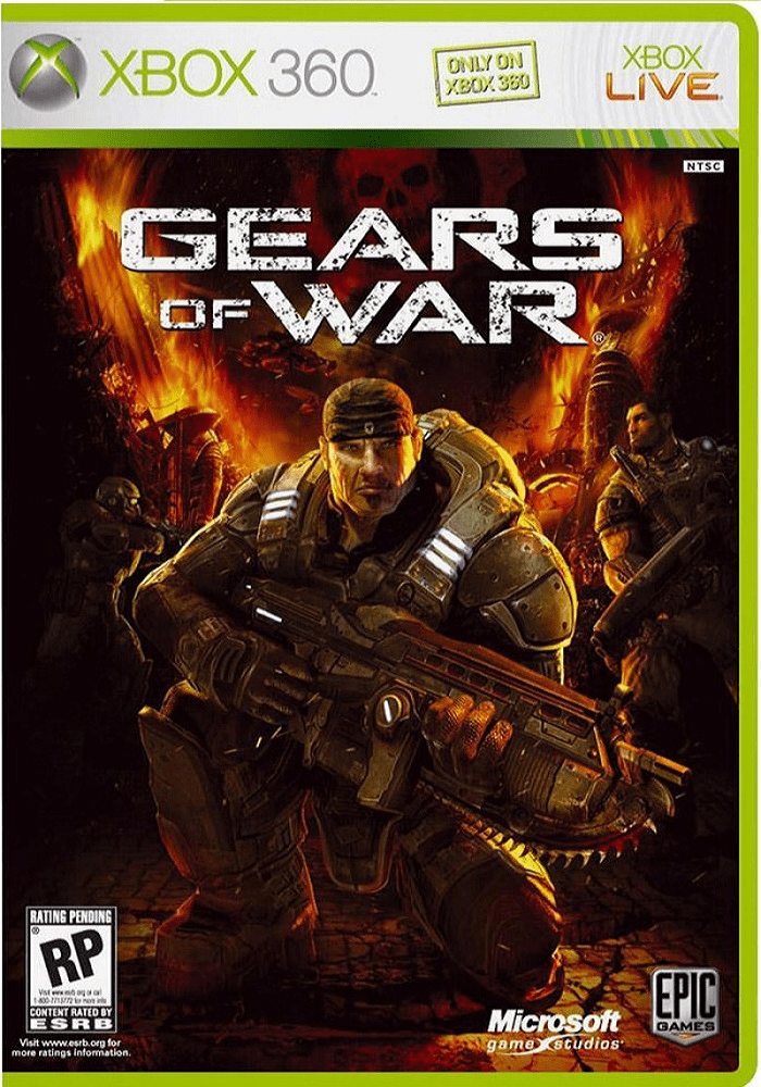 Gears of War 2 (Xbox 360, xbox 360 jogos discos usados, jogos para