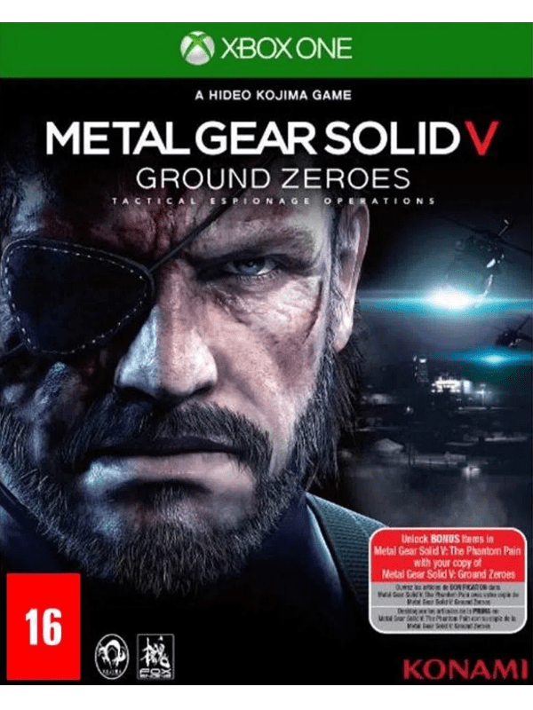 Metal Gear Solid V Ground Zeroes Xbox One (SEMINOVO) Compra e