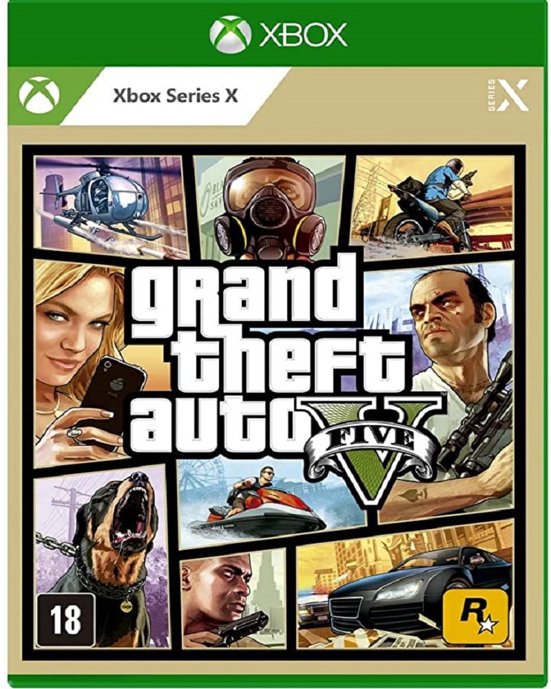 Jogo Grand Theft Auto Gta V - Xbox 360