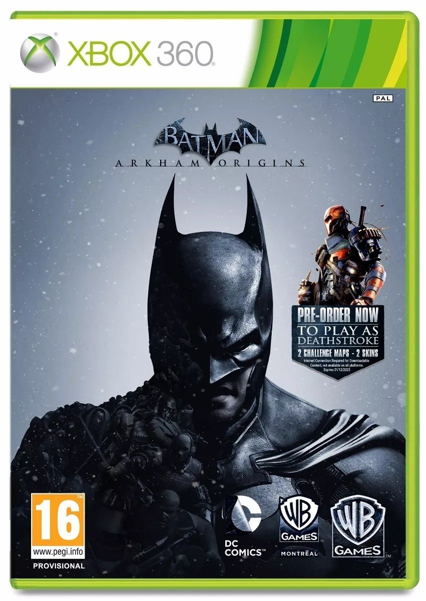 Batman Arkham Origins - Xbox 360 (SEMI-NOVO)