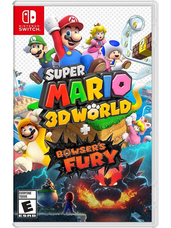 Manual do Jogo Super Mario 3D World - Nintendo Wii U - Seminovo - Americano  - Original