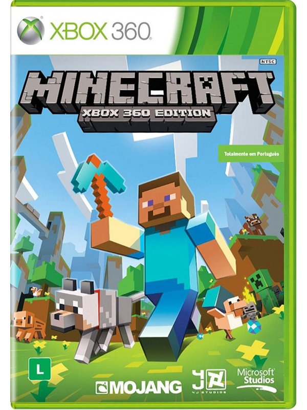 Jogo Minecraft Xbox 360 Edition  Jogo de Videogame Xbox 360 Usado