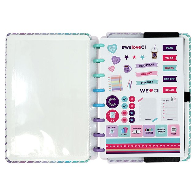 Caderno A5 - Caderno Inteligente - City Lights London