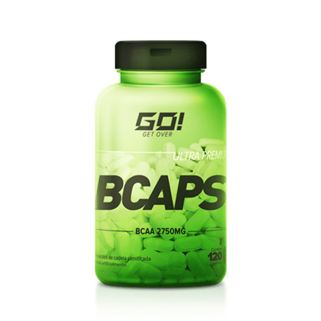 Bcaps BCAA em Cápsulas - Go Nutrition