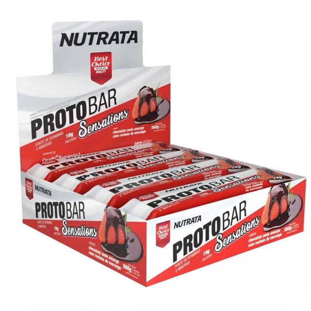 Barra de Proteína Nutrata Protobar Sensations - 19g