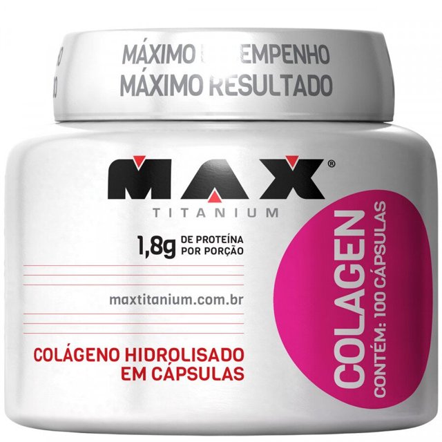Colagen 100 Cáps - Max Titanium - 180g