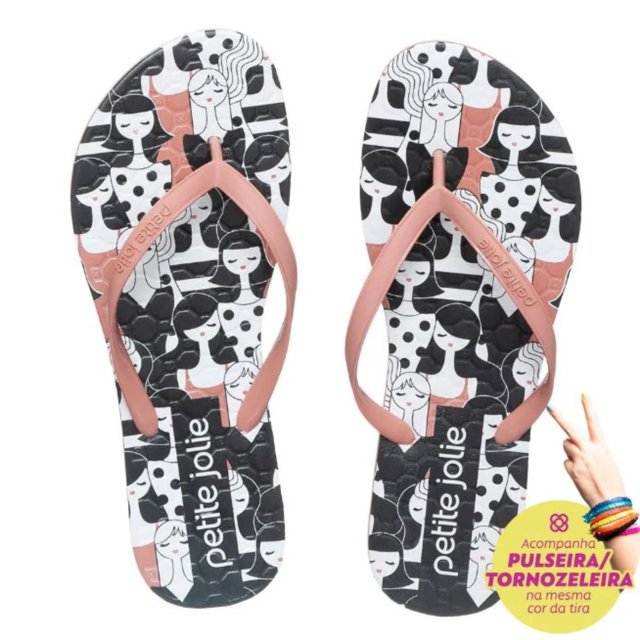 Chinelo Petite Jolie Infantil Recolorir Pink/Super Star PJ6036IN - Chinelo  Petite Jolie Infantil Recolorir Pink/Super Star PJ6036IN - Petite Jolie