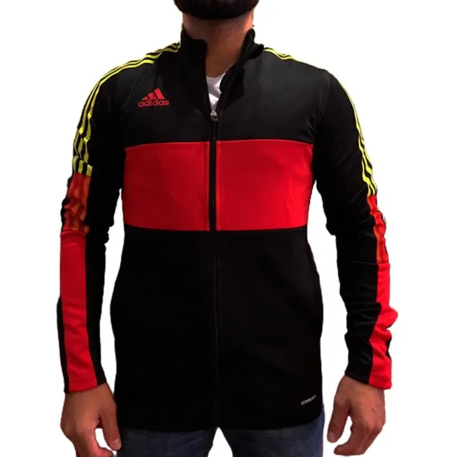 jaqueta adidas performance tiro 21 preta