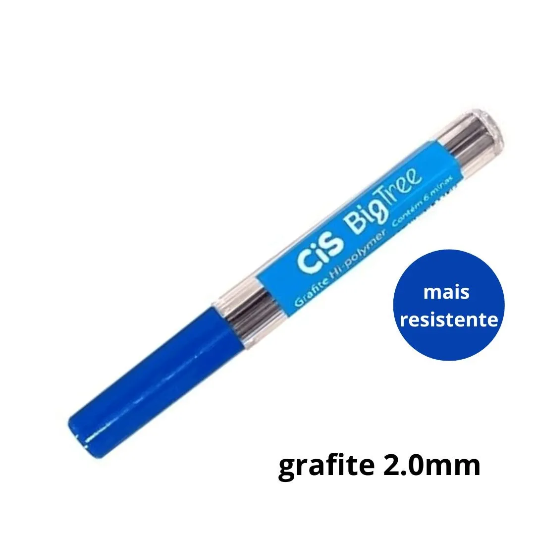 Grafite 2.0 mm Big Tree 2b c/6 - CIS | Papelaria da Sa