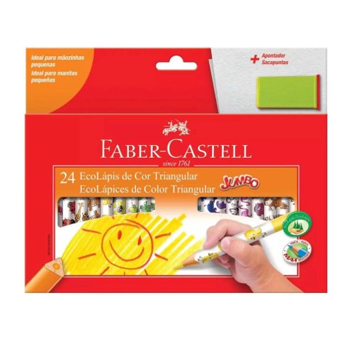 Lápis de Cor Super Soft 12 TONS DE PELE - FABER CASTELL