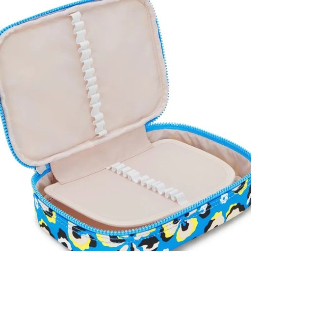 Kipling NEW STORIA - Bagaglio A Mano - Leopard Floral/celeste