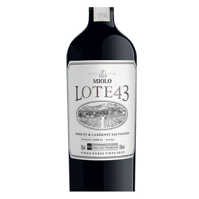 Vinho Miolo Lote 43 D.O. Safra 2022 -  750 mL