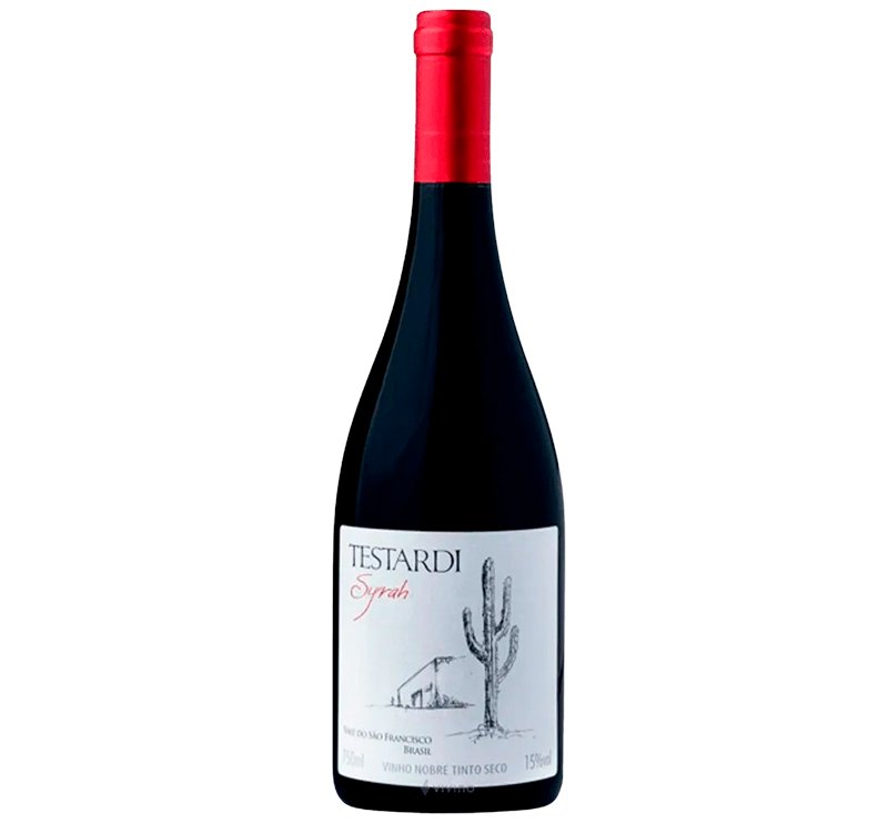 Vinho Miolo Testardi Shiraz - 750 ml | Armazém Nacional