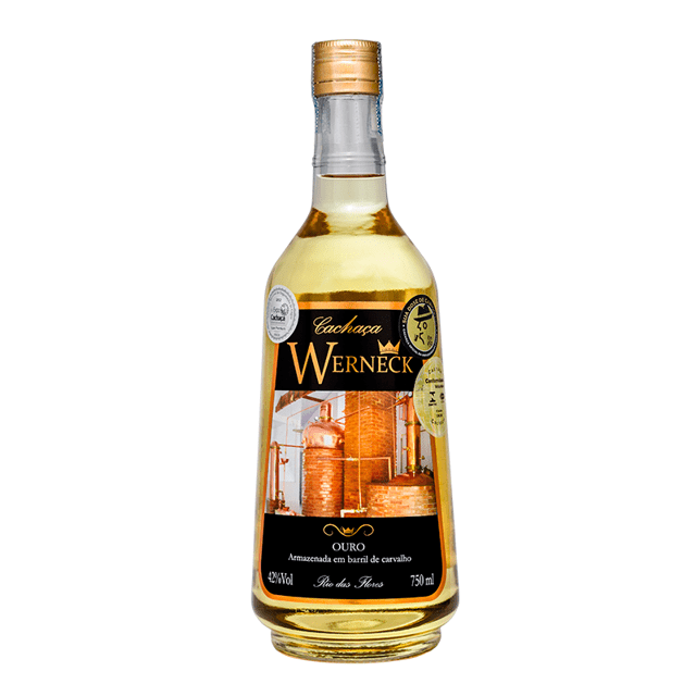 Cachaça Werneck Ouro Premium  -  750 ml